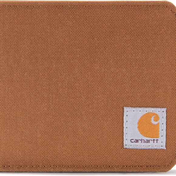 Men's Bifold and Passcase Durable Billfold Wallets Available in Leather and Ca